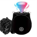 Dark Rose Rechargeable Suction Vibe