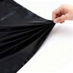 Waterproof Oil-Proof PVC Pure Black Bed Sheets - Image 4