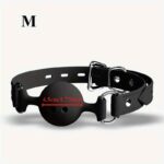 Bondage Adjustable Medium Silicone Breathable Ball Gag (Medium)