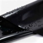 Waterproof Oil-Proof PVC Pure Black Bed Sheets - Image 3
